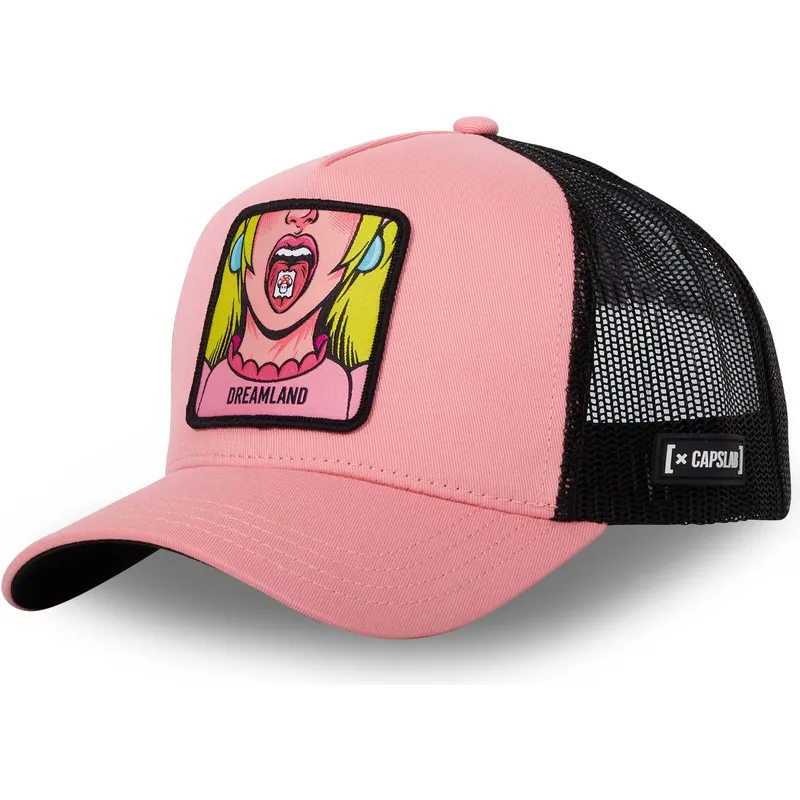 petten-gebogen-roze-snapback-dreamland-dre2-cute-van-capslab