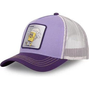 Capslab Beer Mate BEE Cocktails Purple Trucker Hat