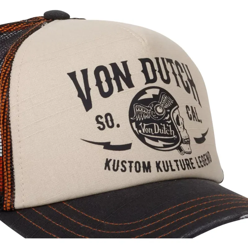 casquette-trucker-multicolore-crew12-von-dutch