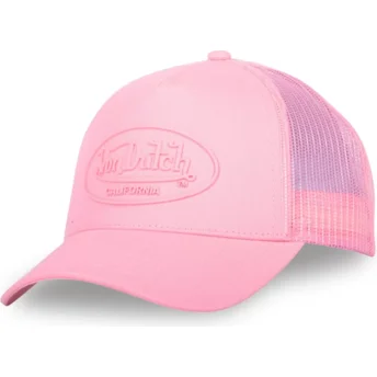 Gorra trucker rosa LOG03 de Von Dutch