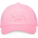 petten-gebogen-roze-snapback-log03-van-von-dutch