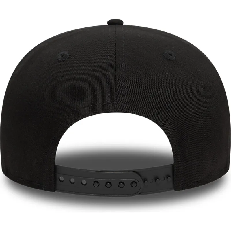 petten-plat-zwart-snapback-9fifty-cotton-van-new-era