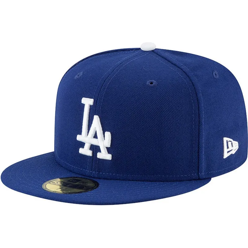 petten-plat-blauw-fitted-59fifty-authentic-on-field-game-van-los-angeles-dodgers-mlb-van-new-era