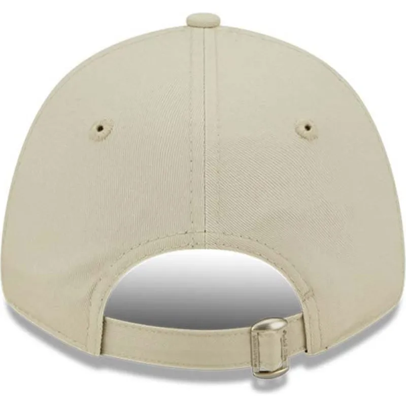 petten-gebogen-beige-verstelbare-band-9forty-league-essential-van-new-york-yankees-mlb-van-new-era