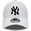 casquette-courbee-blanche-ajustable-9forty-diamond-era-essential-new-york-yankees-mlb-new-era