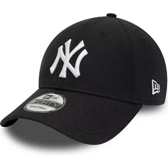 Gorra curva azul marino ajustable 9FORTY Diamond Era Essential de New York Yankees MLB de New Era