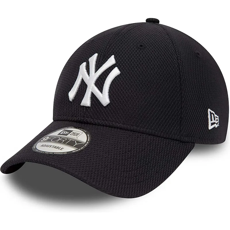 petten-gebogen-marineblauw-verstelbare-band-9forty-diamond-era-essential-van-new-york-yankees-mlb-van-new-era