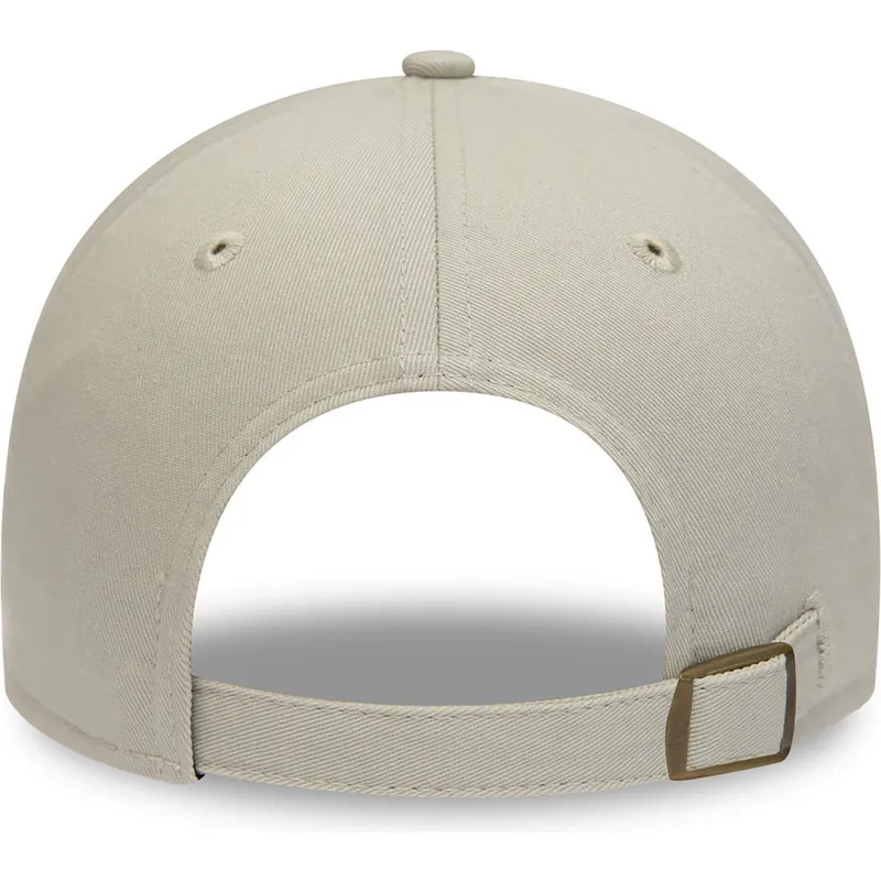 petten-gebogen-beige-verstelbaar-9twenty-league-essential-van-new-york-yankees-mlb-van-new-era