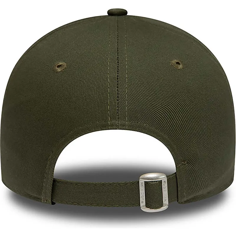 petten-gebogen-groen-verstelbaar-9forty-league-essential-van-new-york-yankees-mlb-van-new-era