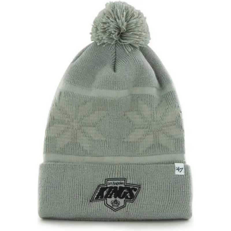 mutsen-pompon-grijs-van-los-angeles-kings-nhl-van-47-brand