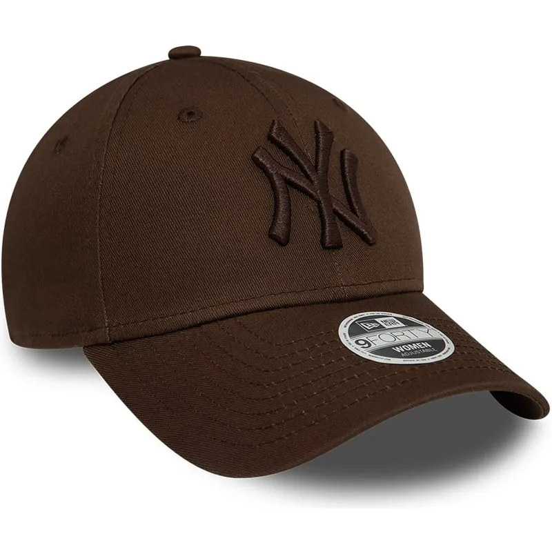 petten-gebogen-bruin-verstelbare-band-9forty-league-essential-van-new-york-yankees-mlb-van-new-era petten-gebogen-bruin-verstelbare-band-9forty-league-essential-van-new-york-yankees-mlb-van-new-era