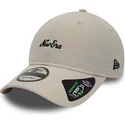 new-era-9twenty-repreve-heritage-script-justerbar-beige-buet-kasket