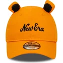 gorra-curva-naranja-ajustable-para-nino-9forty-script-animal-de-new-era