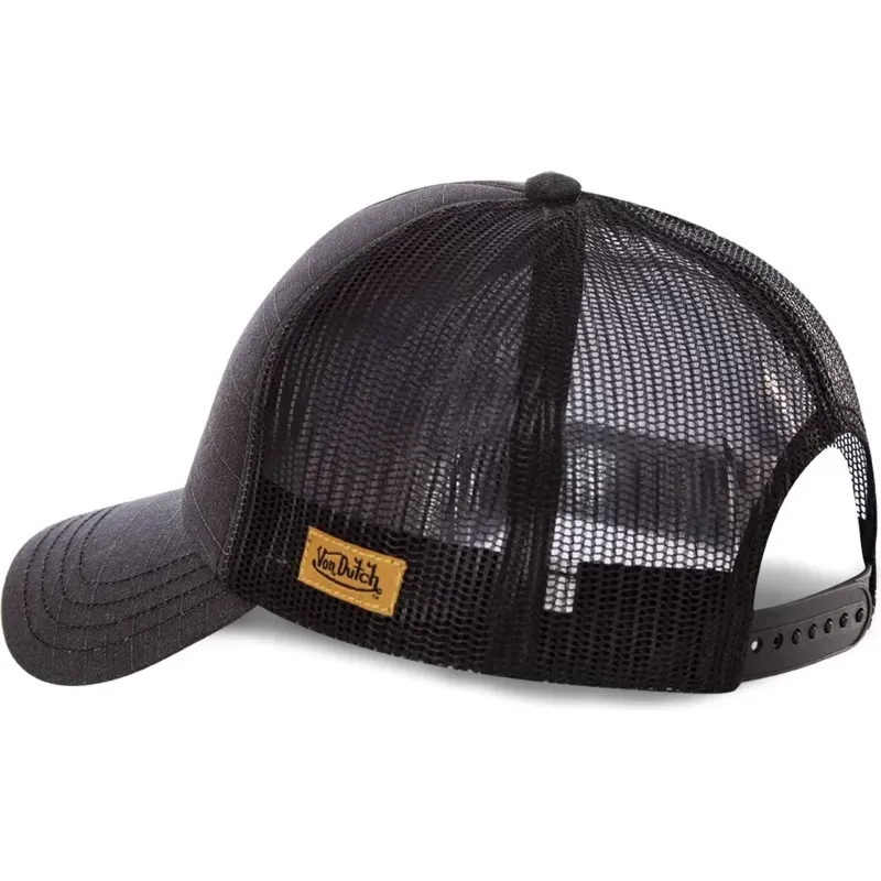 petten-gebogen-zwart-snapback-van-von-dutch