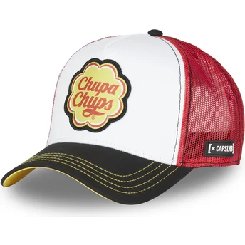 Casquette trucker blanche, rouge et noire LOG2 CT Chupa Chups Capslab