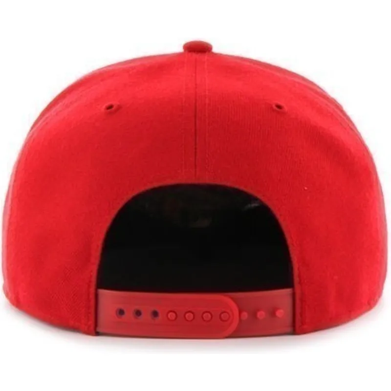 petten-plat-rood-snapback-van-new-york-yankees-mlb-van-47-brand