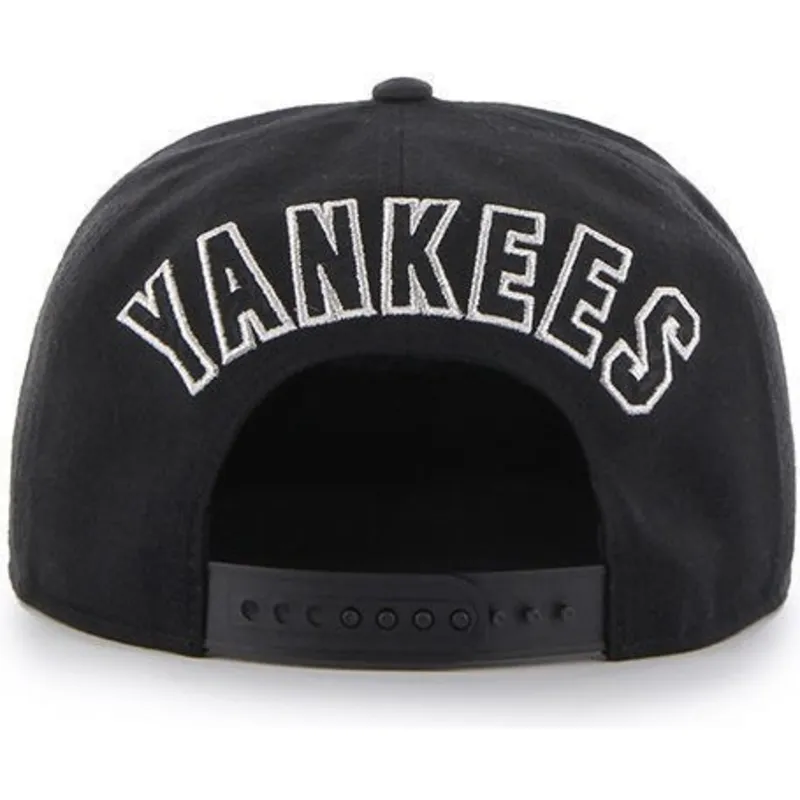 petten-plat-zwart-snapback-grande-van-new-york-yankees-mlb-van-47-brand