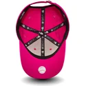 petten-gebogen-roze-verstelbare-band-voor-kinderen-9forty-essential-van-new-york-yankees-mlb-van-new-era