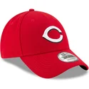 cappellino-visiera-curva-rosso-regolabile-9forty-the-league-di-cincinnati-reds-mlb-di-new-era