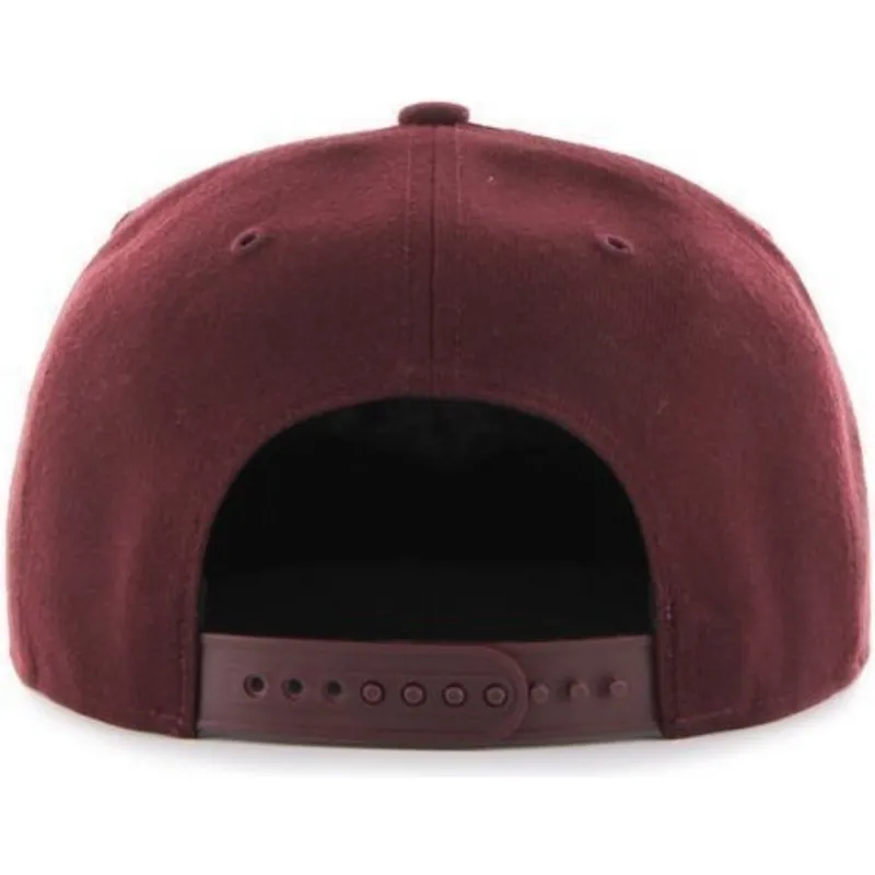 petten-plat-rood-snapback-van-new-york-yankees-mlb-van-47-brand