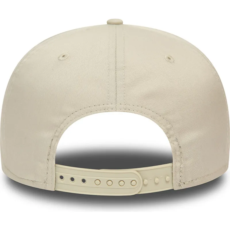 petten-plat-beige-snapback-9fifty-league-essential-van-new-york-yankees-mlb-van-new-era