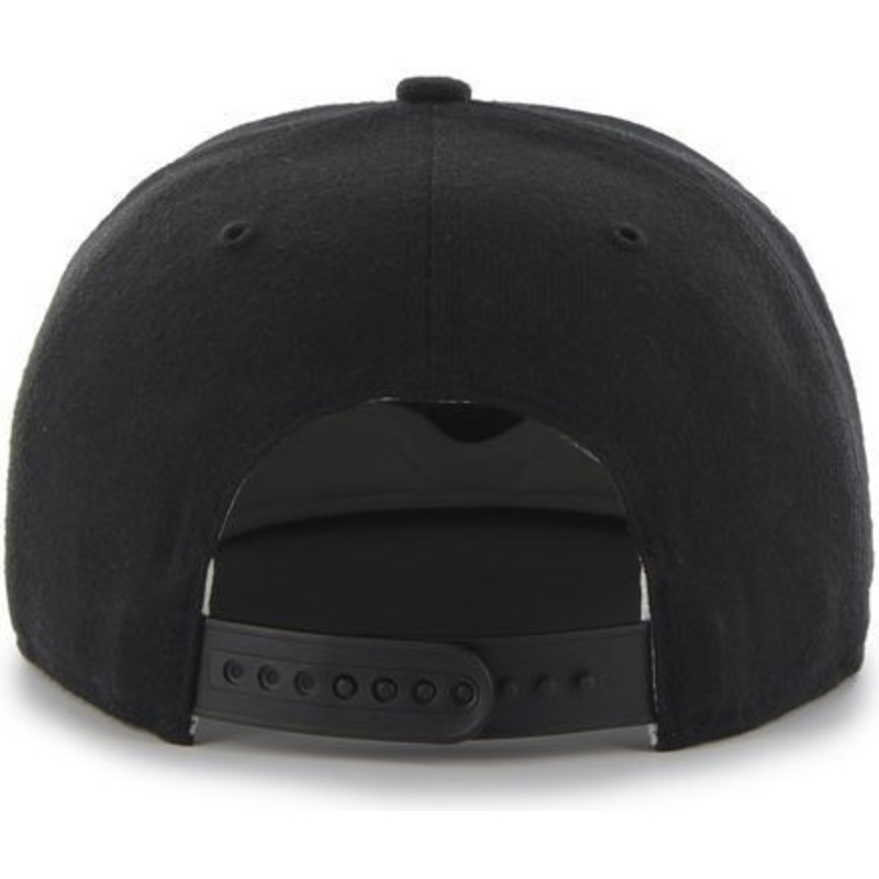 47-brand-flat-brim-atlanta-braves-mlb-sure-shot-black-snapback-cap