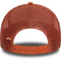 casquette-trucker-marron-a-frame-league-essential-los-angeles-dodgers-mlb-new-era