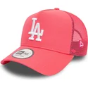 gorra-trucker-rosa-a-frame-league-essential-de-los-angeles-dodgers-mlb-de-new-era