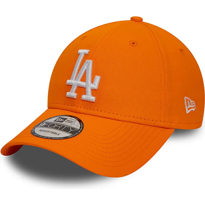 petten-gebogen-oranje-verstelbaar-9forty-league-essential-van-los-angeles-dodgers-mlb-van-new-era petten-gebogen-oranje-verstelbaar-9forty-league-essential-van-los-angeles-dodgers-mlb-van-new-era
