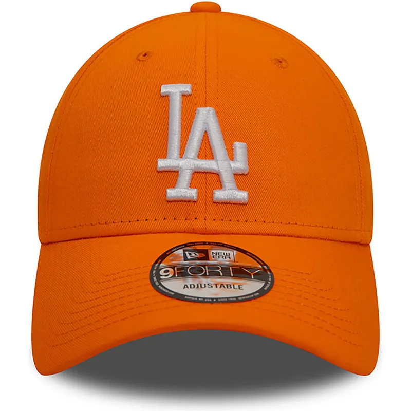 petten-gebogen-oranje-verstelbaar-9forty-league-essential-van-los-angeles-dodgers-mlb-van-new-era petten-gebogen-oranje-verstelbaar-9forty-league-essential-van-los-angeles-dodgers-mlb-van-new-era
