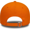 petten-gebogen-oranje-verstelbaar-9forty-league-essential-van-los-angeles-dodgers-mlb-van-new-era