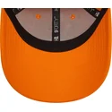 petten-gebogen-oranje-verstelbaar-9forty-league-essential-van-los-angeles-dodgers-mlb-van-new-era
