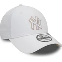 casquette-courbee-blanche-ajustable-9forty-repreve-outline-new-york-yankees-mlb-new-era