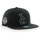 petten-plat-zwart-snapback-van-los-angeles-dodgers-mlb-van-47-brand