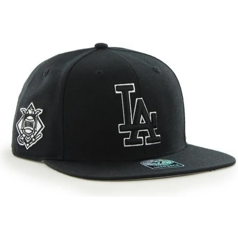 petten-plat-zwart-snapback-van-los-angeles-dodgers-mlb-van-47-brand petten-plat-zwart-snapback-van-los-angeles-dodgers-mlb-van-47-brand