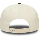 petten-plat-beige-snapback-9fifty-van-chicago-bulls-nba-van-new-era
