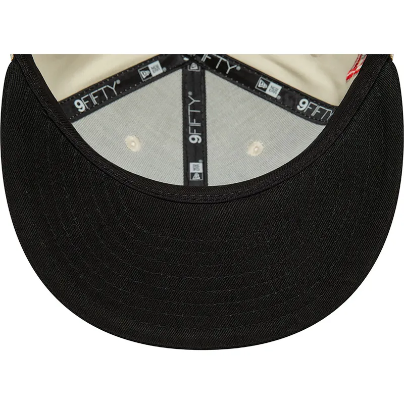 petten-plat-beige-snapback-9fifty-van-chicago-bulls-nba-van-new-era
