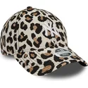 petten-gebogen-luipaard-verstelbare-band-9forty-jacquard-van-new-york-yankees-mlb-van-new-era