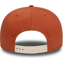 brun-og-beige-flad-snapback-kasket-9fifty-patch-af-new-york-yankees-mlb-fra-new-era