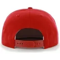 petten-plat-rood-snapback-van-new-york-yankees-mlb-van-47-brand