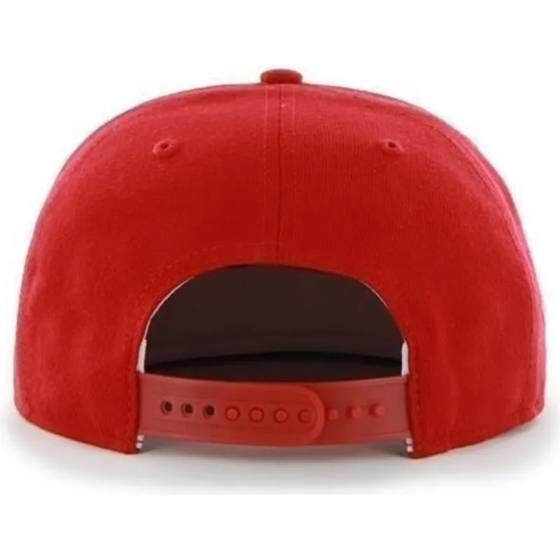 petten-plat-rood-snapback-van-new-york-yankees-mlb-van-47-brand