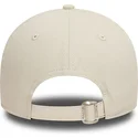 cappellino-curvo-beige-regolabile-9twenty-wordmark-dei-new-york-yankees-mlb-di-new-era