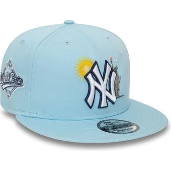 petten-plat-blauw-snapback-claro-9fifty-summer-icon-van-new-york-yankees-mlb-van-new-era