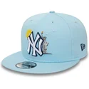 petten-plat-blauw-snapback-claro-9fifty-summer-icon-van-new-york-yankees-mlb-van-new-era