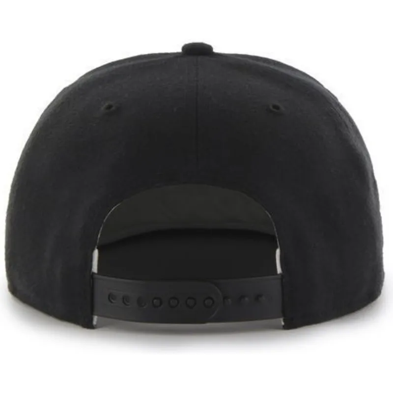 petten-plat-zwart-snapback-van-oakland-athletics-mlb-van-47-brand