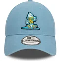 casquette-courbee-bleue-ajustable-9forty-ice-cream-character-new-era