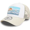 petten-gebogen-beige-snapback-a-frame-summer-van-saint-tropez-steden-en-stranden-van-new-era
