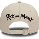 casquette-courbee-beige-ajustable-9forty-character-morty-smith-rick-et-morty-new-era