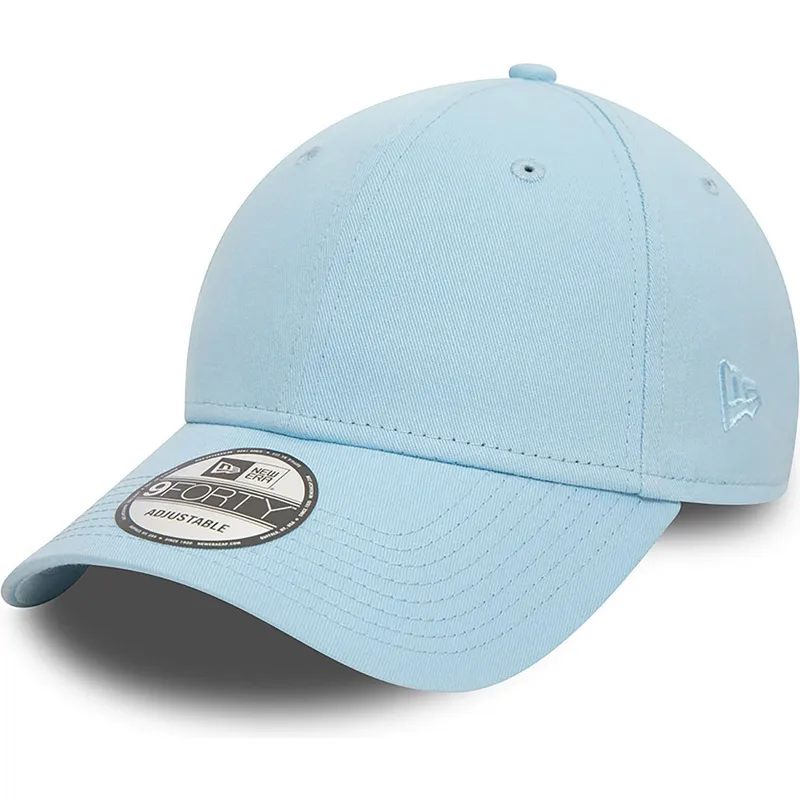petten-gebogen-blauw-verstelbaar-9forty-essential-van-new-era