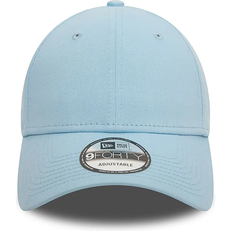 petten-gebogen-blauw-verstelbaar-9forty-essential-van-new-era